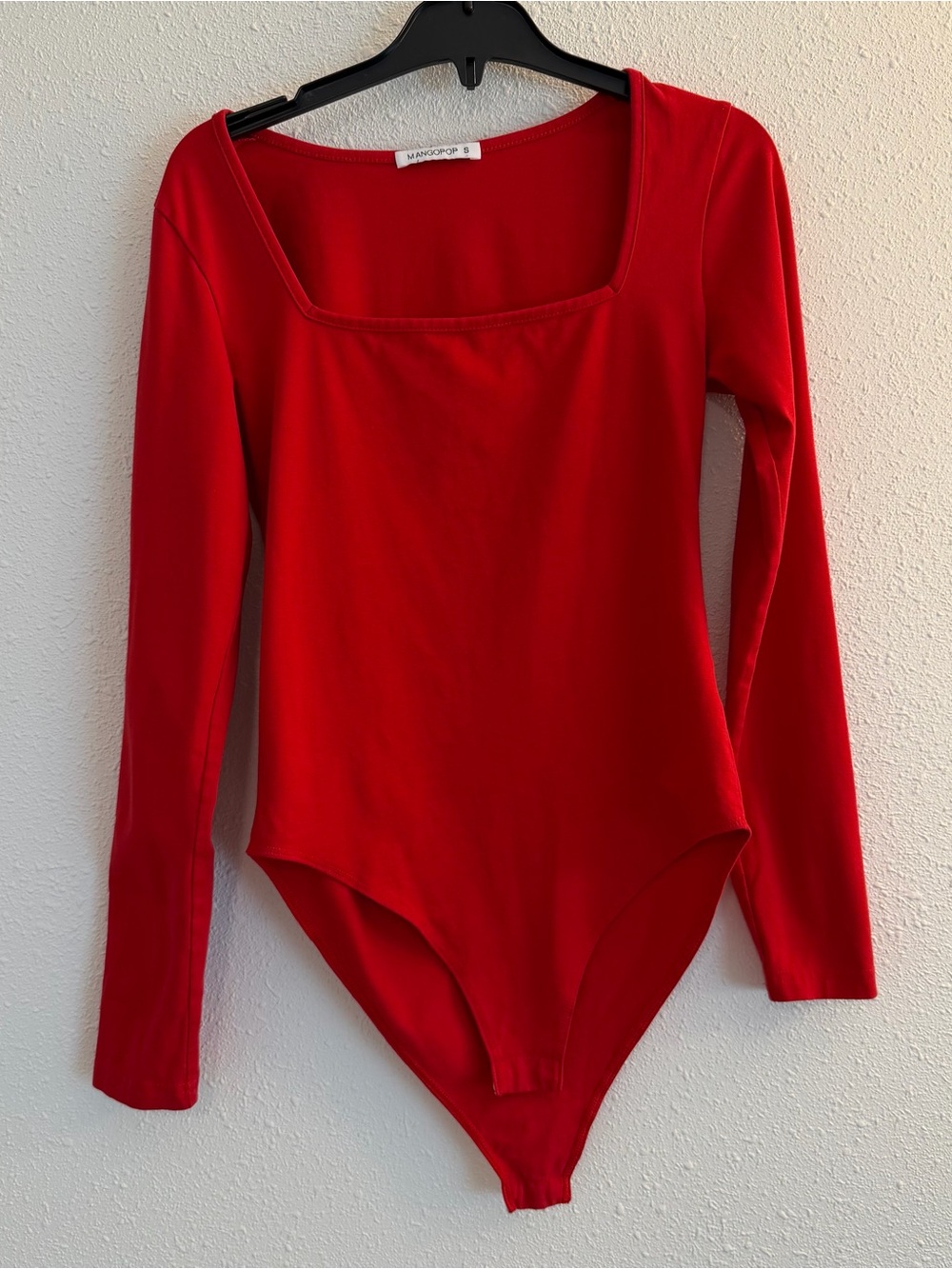 MANGO women’s  Long-Sleeve One-Piece Bodysuit
